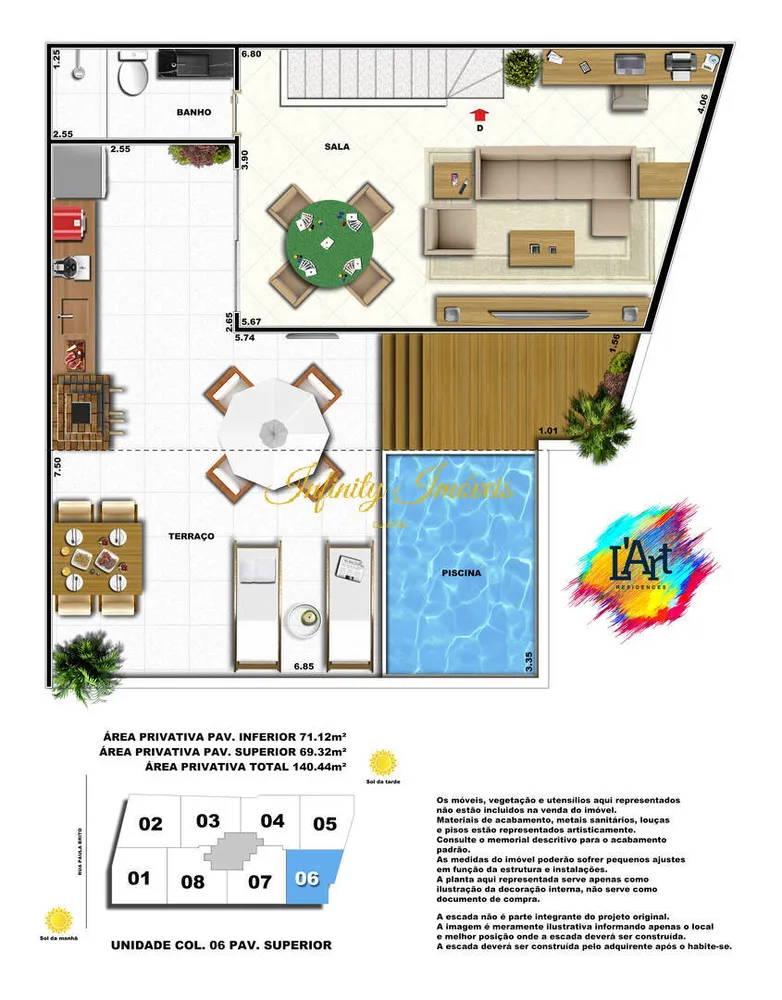 Cobertura, 2 quartos, 150 m² - Foto 22