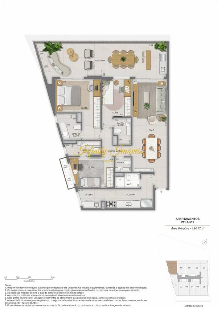 Apartamento, 3 quartos, 127 m² - Foto 19