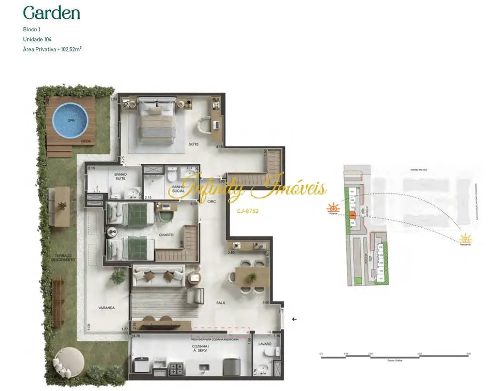 Apartamento, 2 quartos, 67 m² - Foto 66