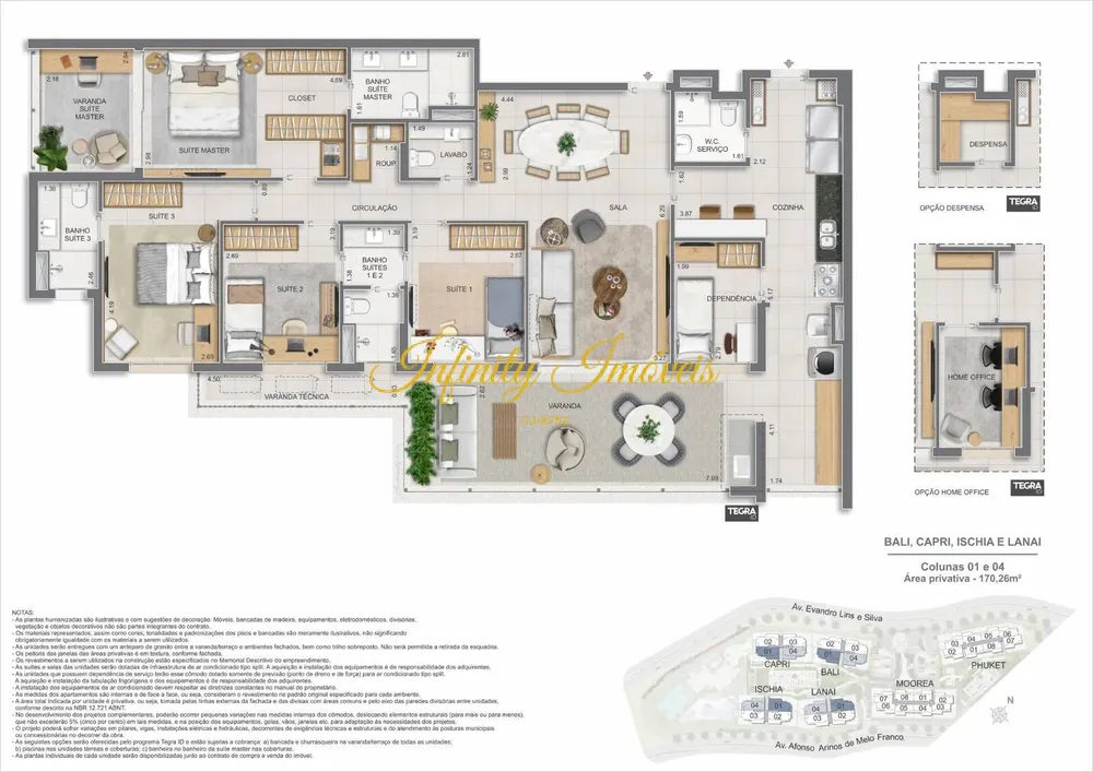 Apartamento, 4 quartos, 170 m² - Foto 70