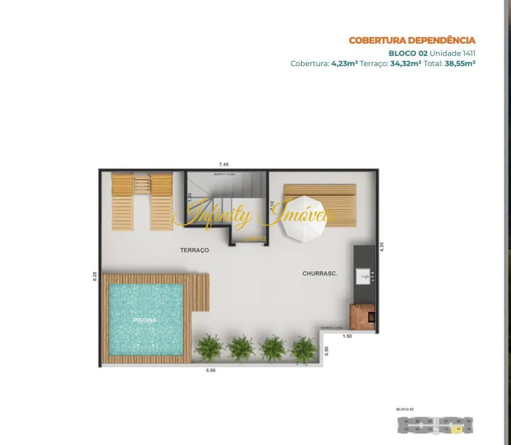Apartamento, 2 quartos, 50 m² - Foto 33