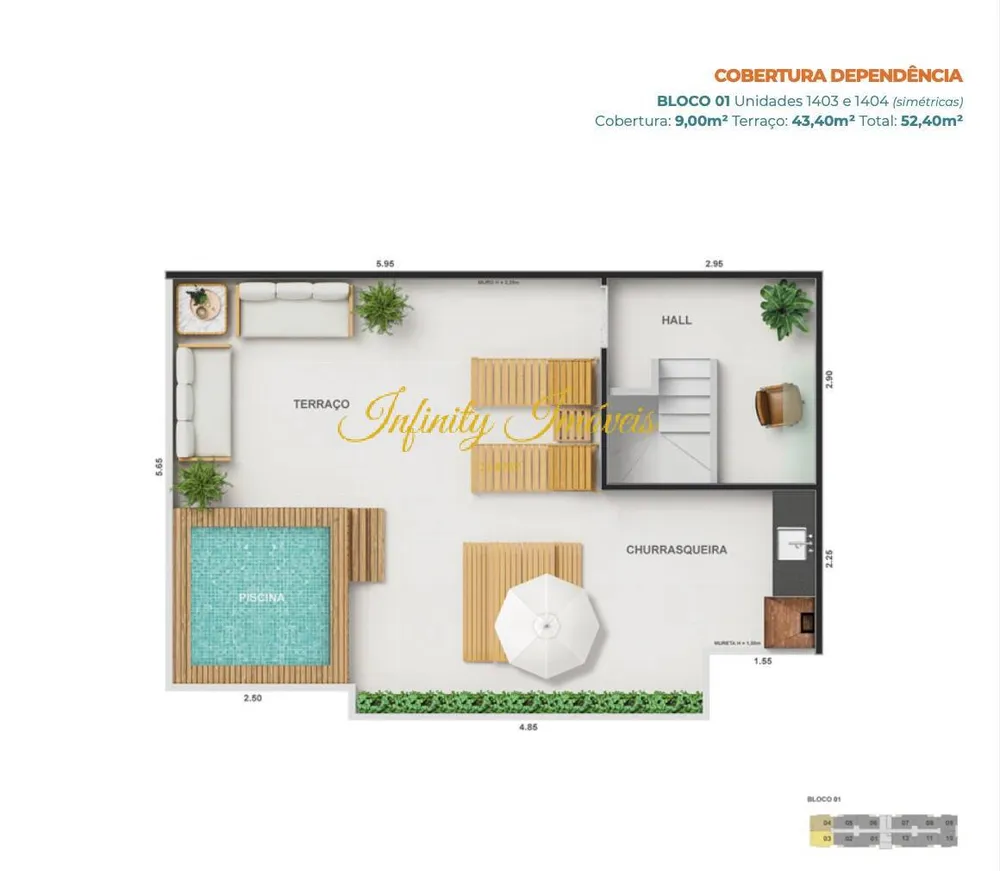 Apartamento, 2 quartos, 50 m² - Foto 34