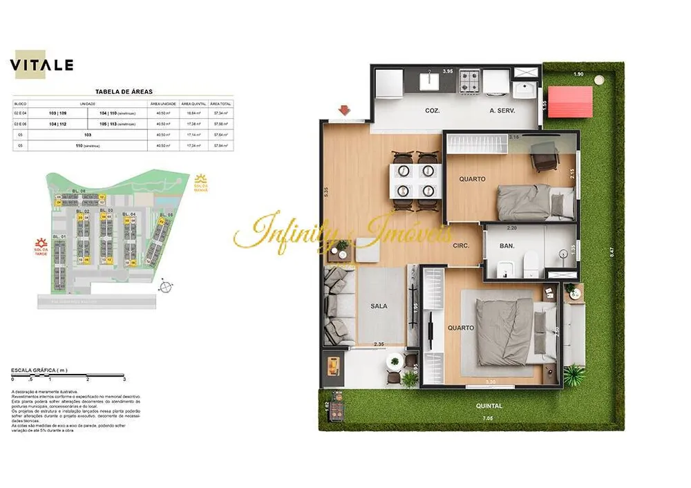 Apartamento, 2 quartos, 53 m² - Foto 41