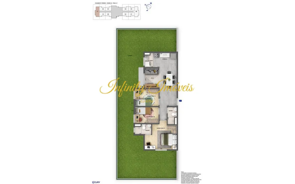 Apartamento, 2 quartos, 52 m² - Foto 18