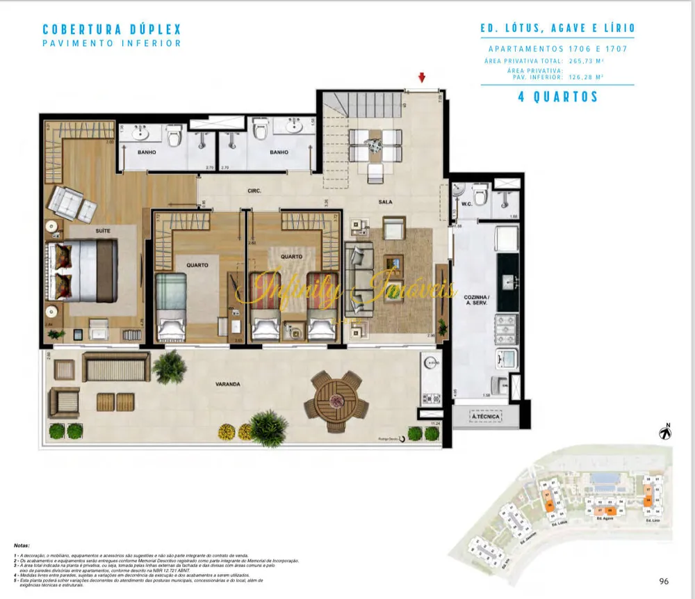 Apartamento, 4 quartos, 265 m² - Foto 54