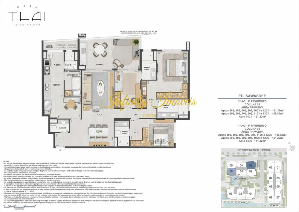 Apartamento, 3 quartos, 143 m² - Foto 37