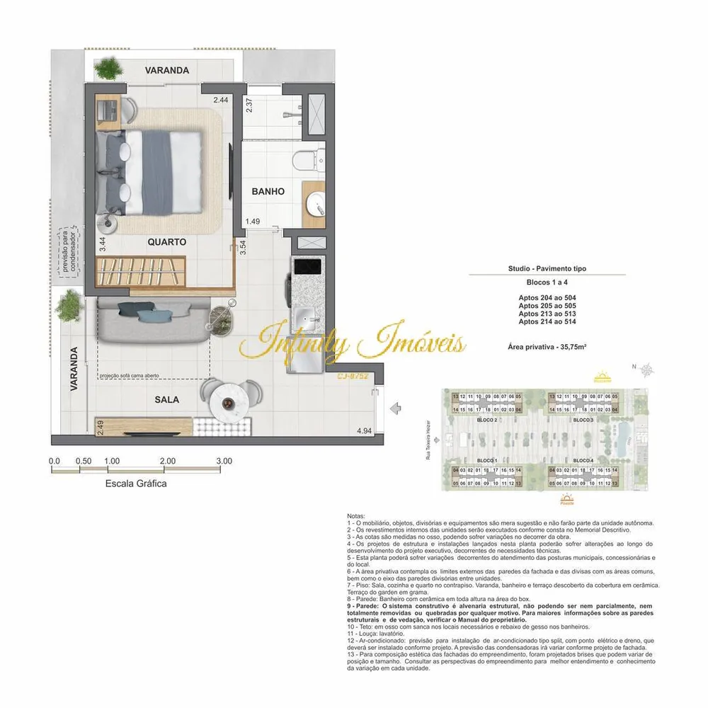 Apartamento, 1 quarto, 31 m² - Foto 25