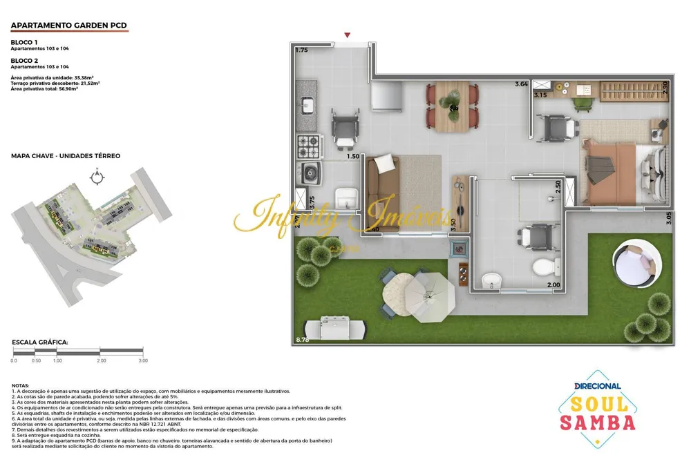 Apartamento, 2 quartos, 34 m² - Foto 26