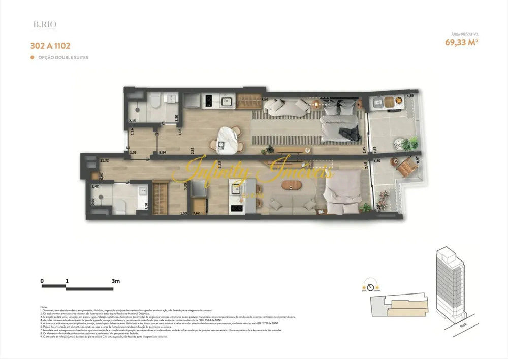 Apartamento, 1 quarto, 69 m² - Foto 15