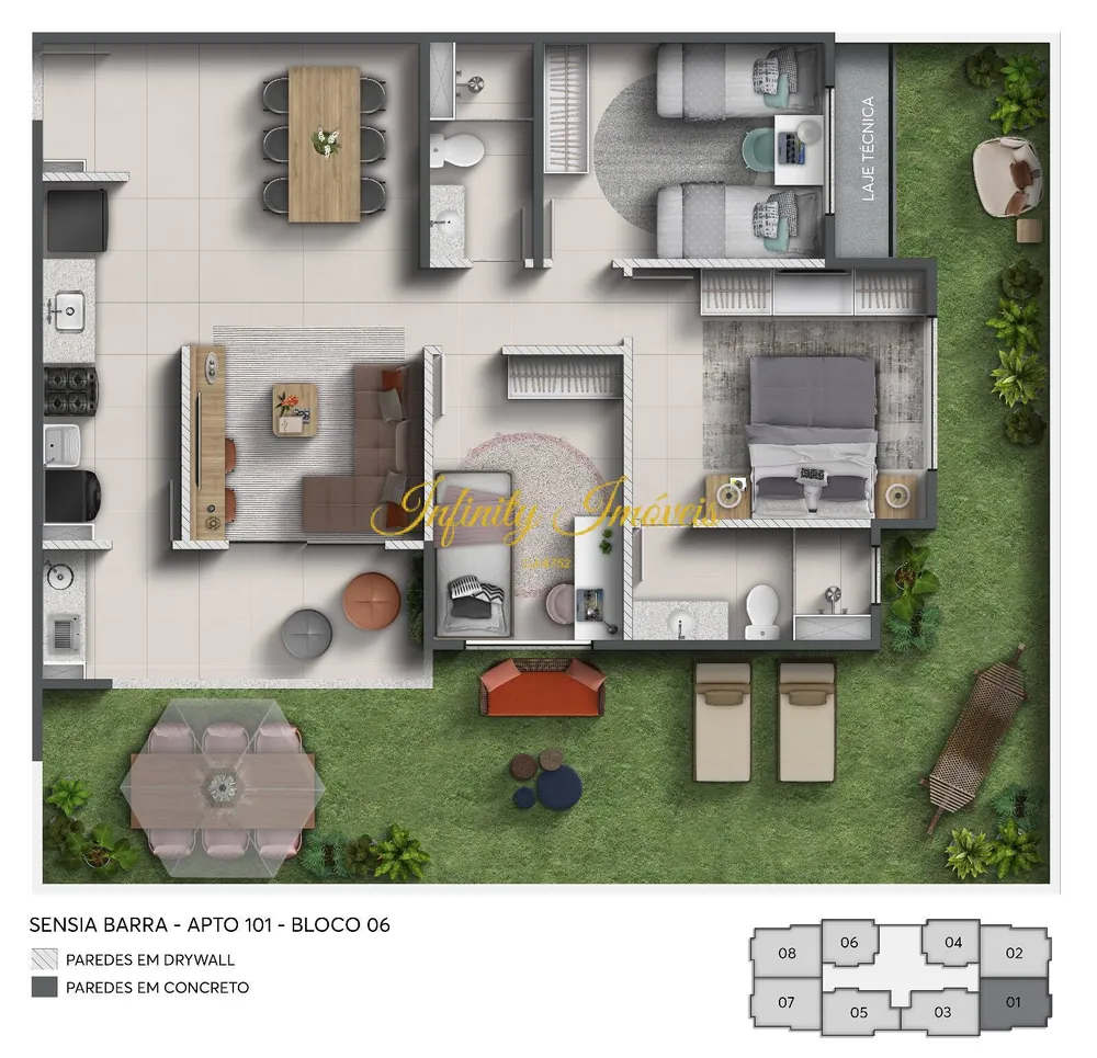 Cobertura, 2 quartos, 128 m² - Foto 32