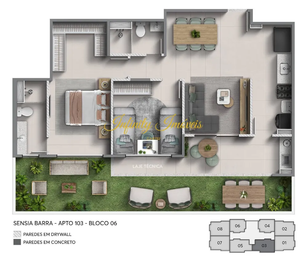 Cobertura, 2 quartos, 128 m² - Foto 33