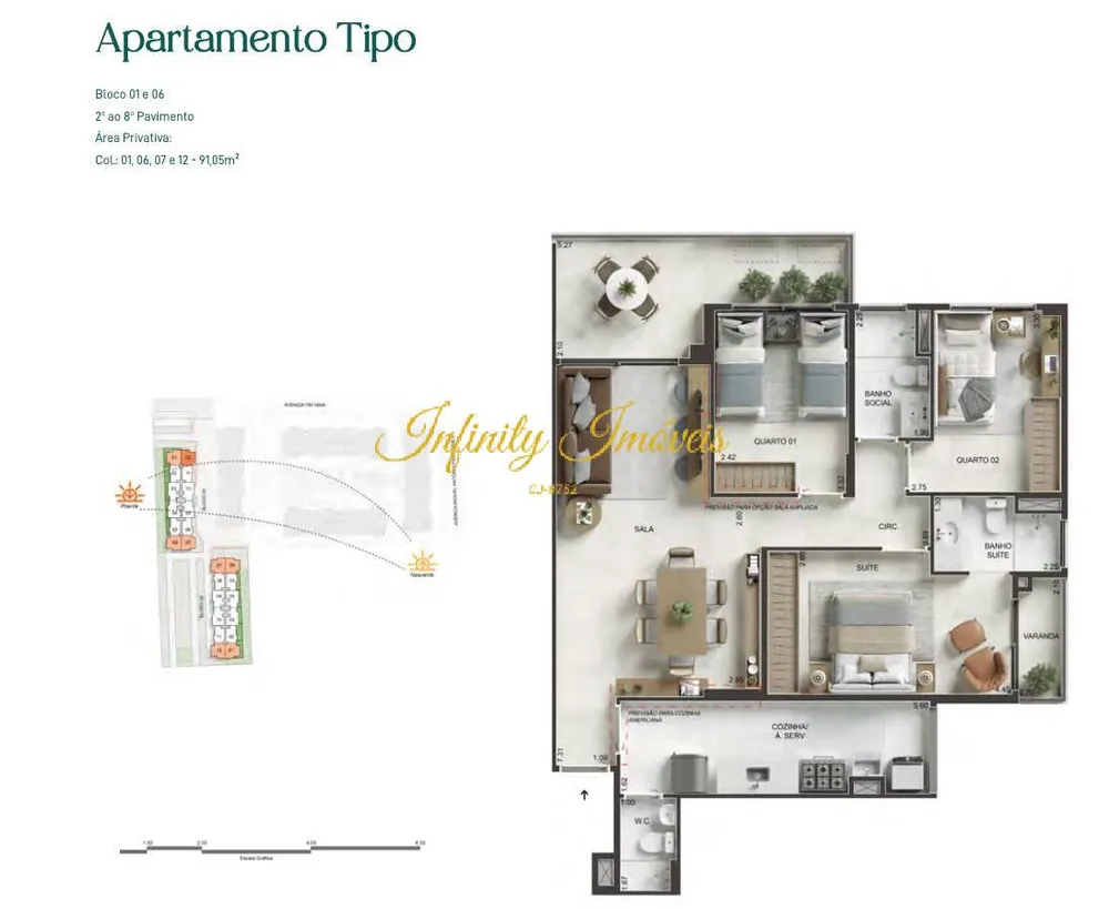 Cobertura, 3 quartos, 125 m² - Foto 55