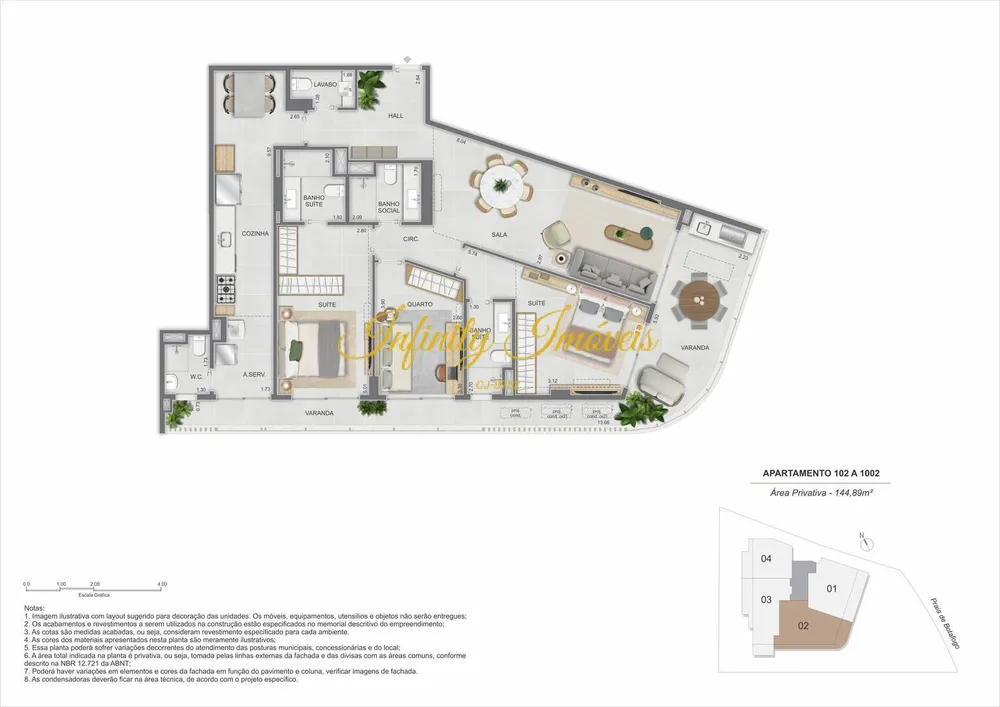 Apartamento, 3 quartos, 136 m² - Foto 18