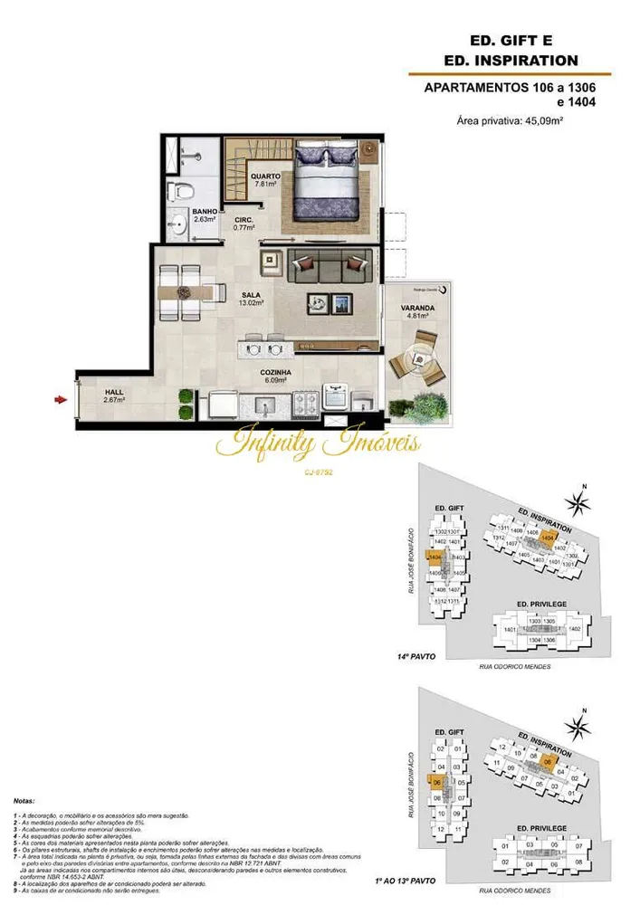 Apartamento, 2 quartos, 62 m² - Foto 45