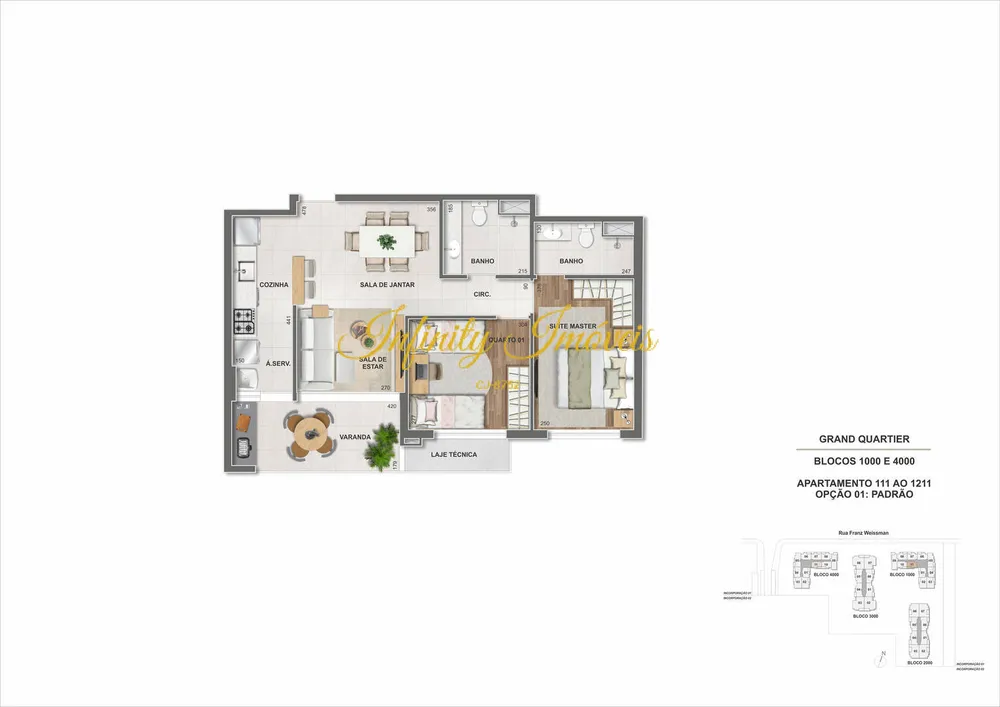 Apartamento, 2 quartos, 74 m² - Foto 82