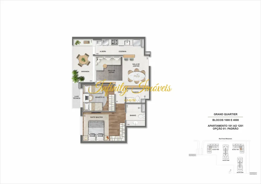 Apartamento, 2 quartos, 74 m² - Foto 81