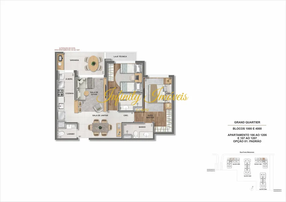 Apartamento, 2 quartos, 74 m² - Foto 78