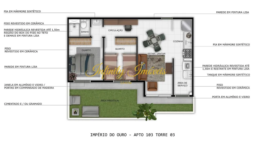 Apartamento, 2 quartos, 47 m² - Foto 28