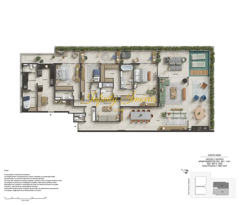 Apartamento, 4 quartos, 328 m² - Foto 21