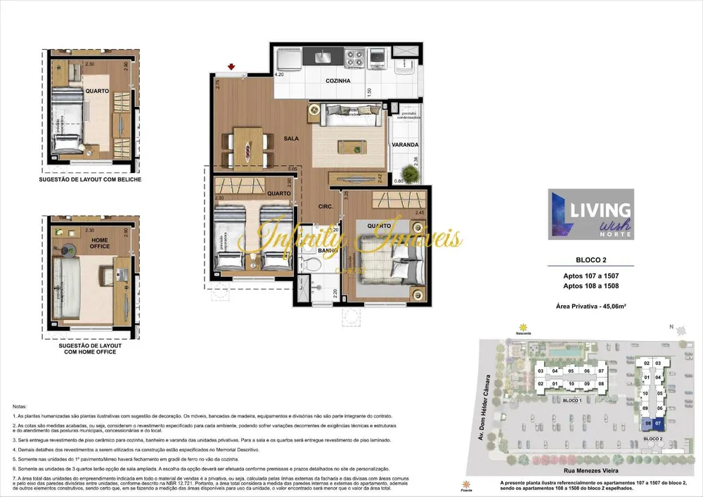Apartamento, 3 quartos, 59 m² - Foto 27