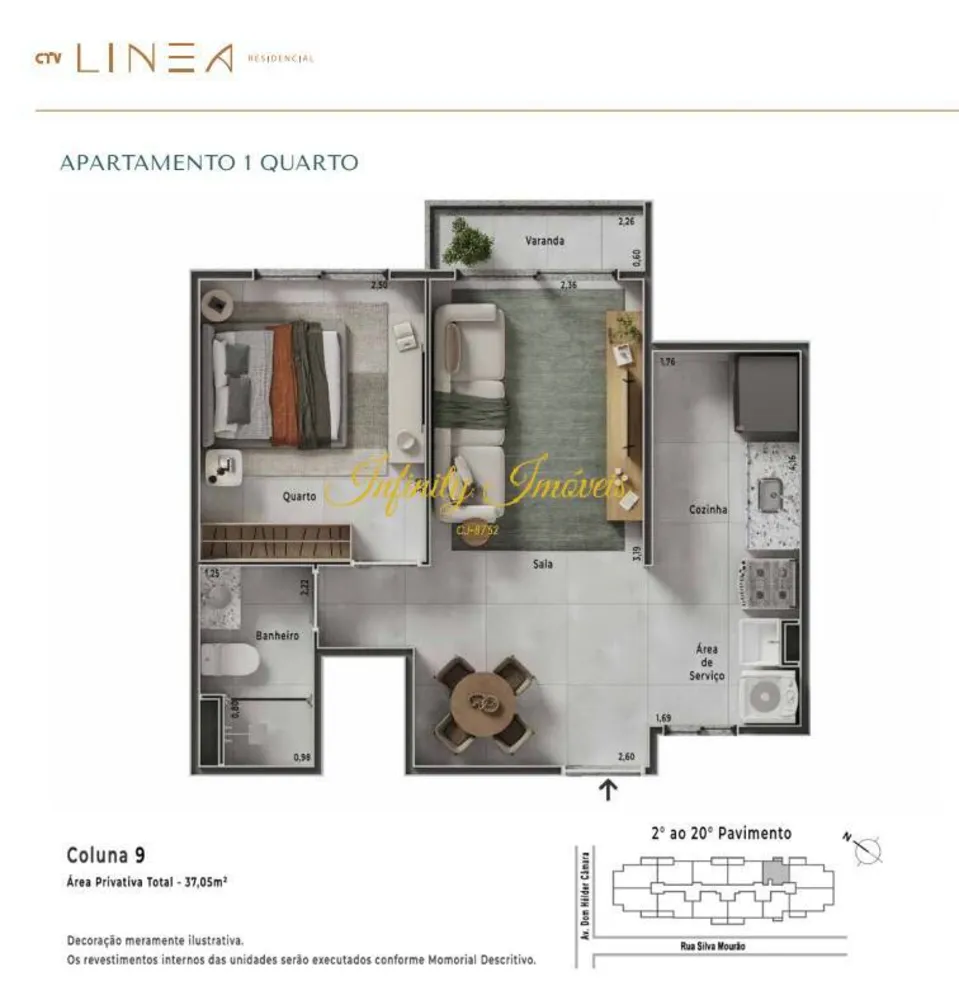 Apartamento, 2 quartos, 53 m² - Foto 25