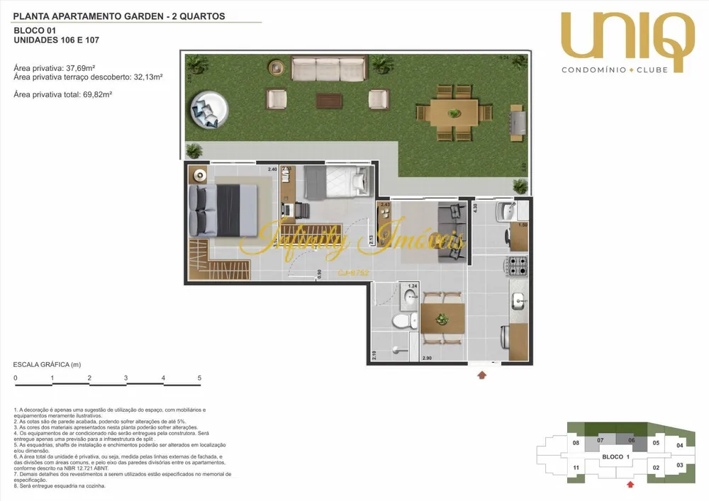 Apartamento, 2 quartos, 37 m² - Foto 31