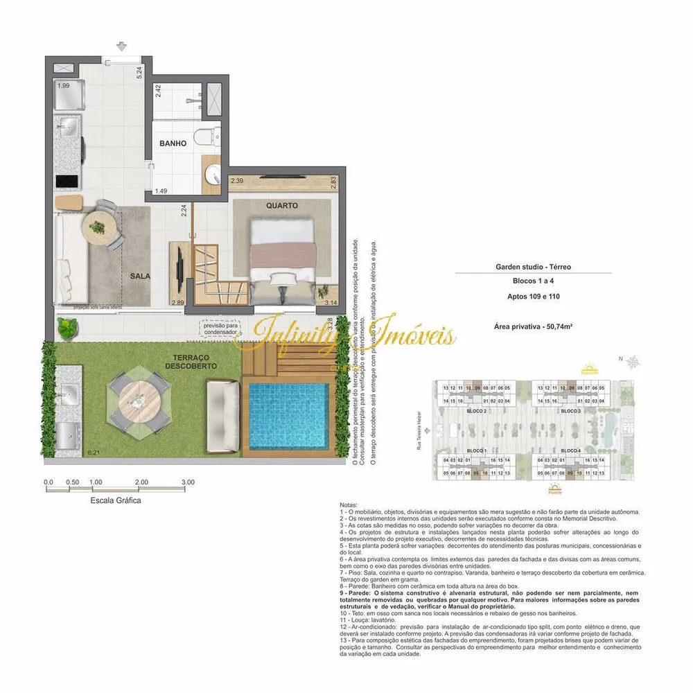 Apartamento, 1 quarto, 40 m² - Foto 34