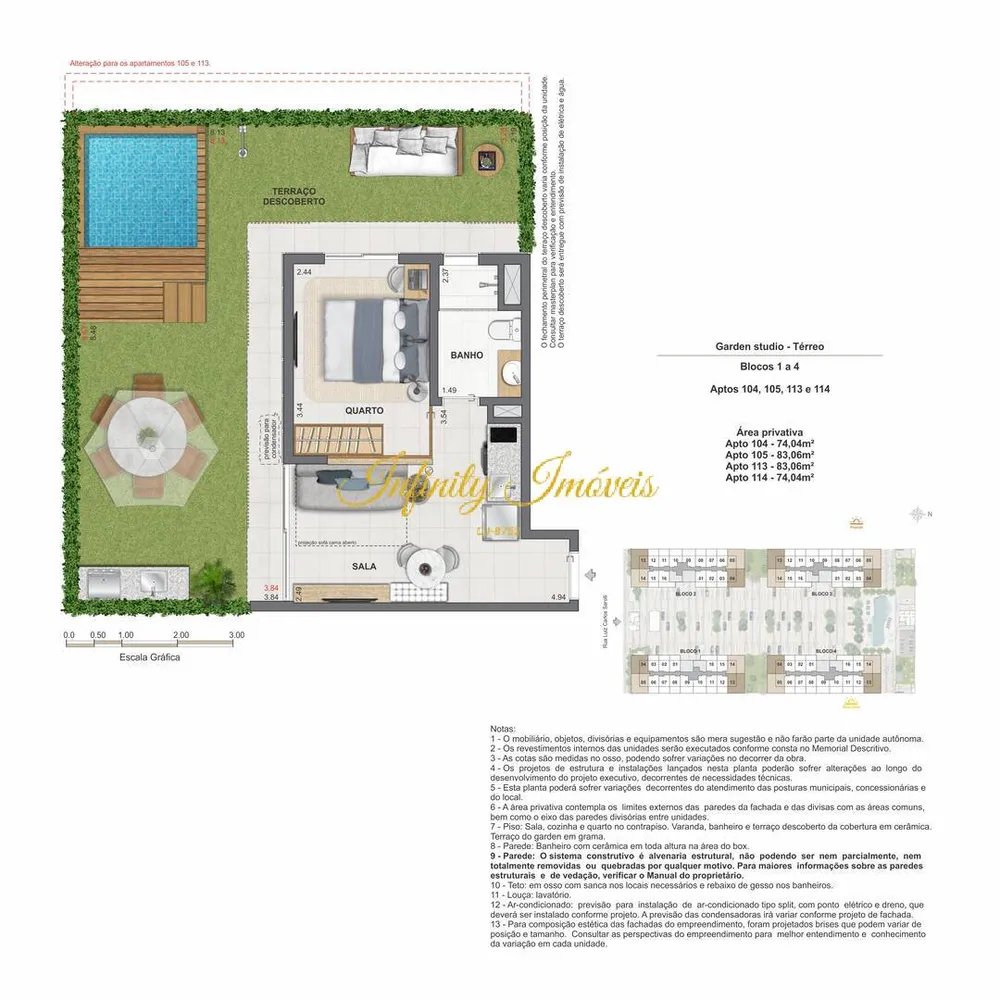 Apartamento, 1 quarto, 40 m² - Foto 38