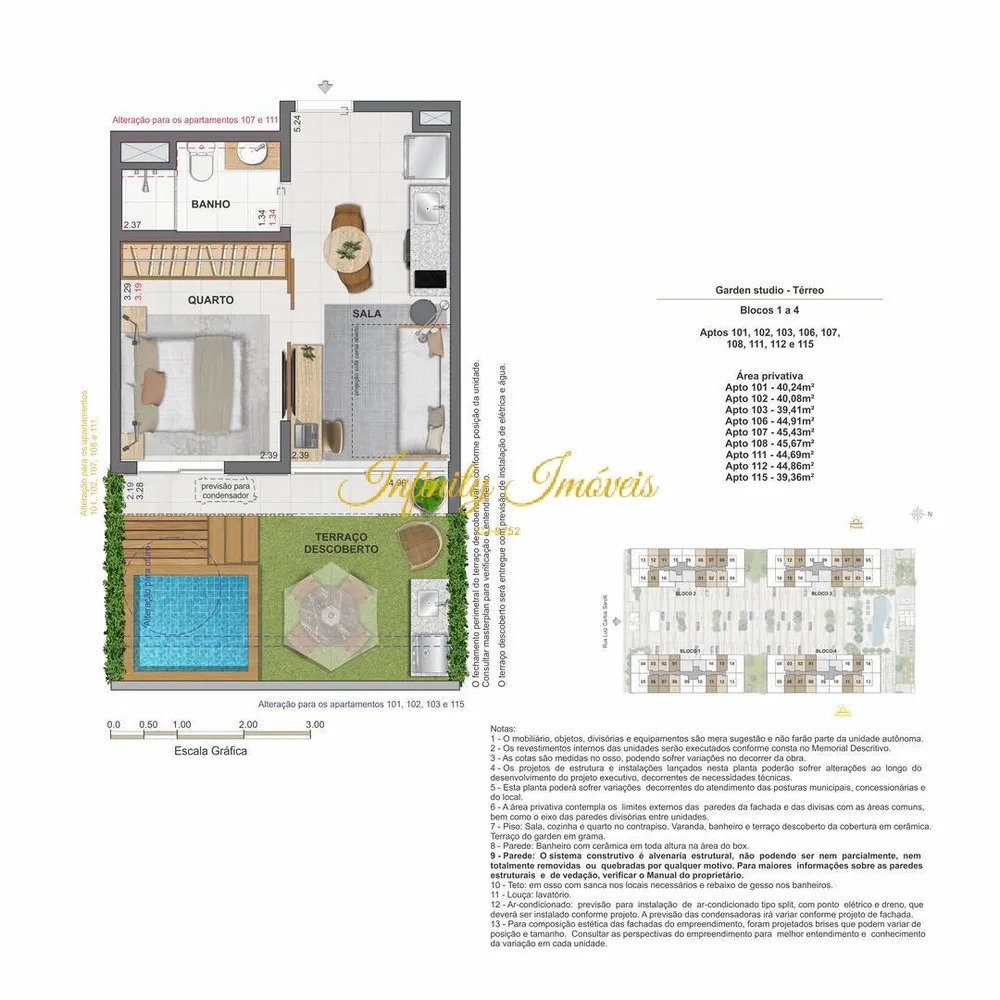 Apartamento, 1 quarto, 40 m² - Foto 33