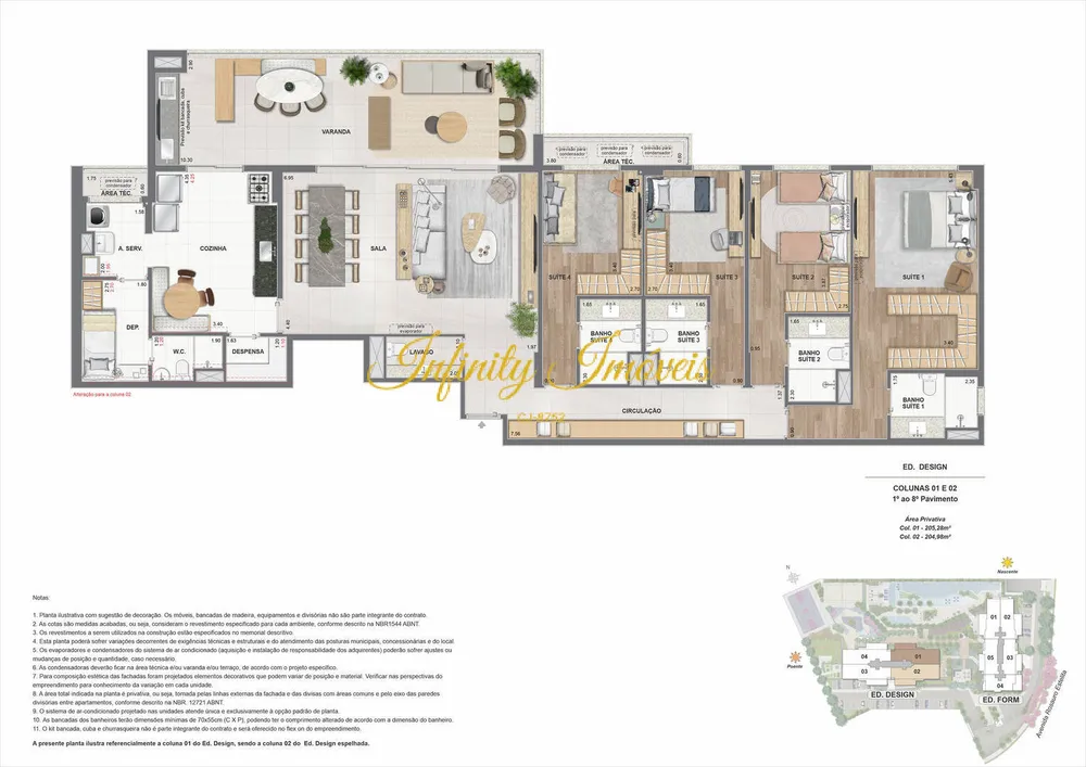 Apartamento, 4 quartos, 185 m² - Foto 18
