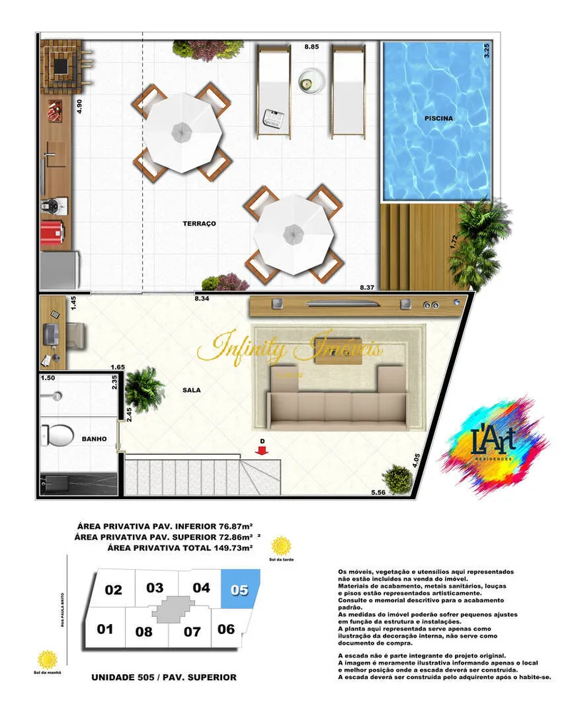 Cobertura, 2 quartos, 140 m² - Foto 22