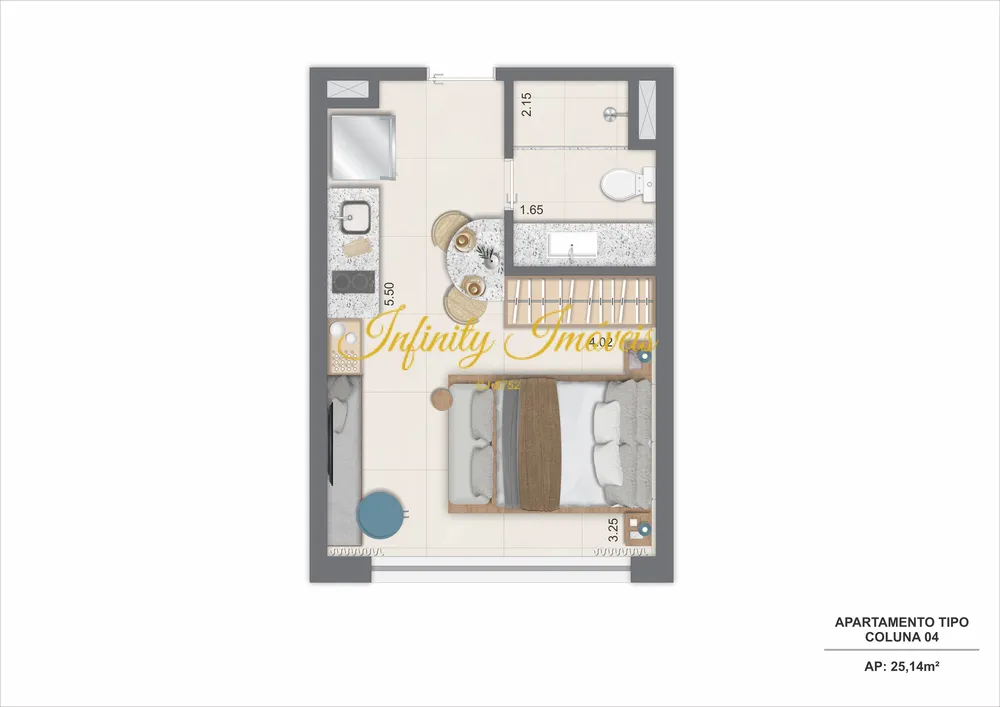 Apartamento, 1 quarto, 31 m² - Foto 29
