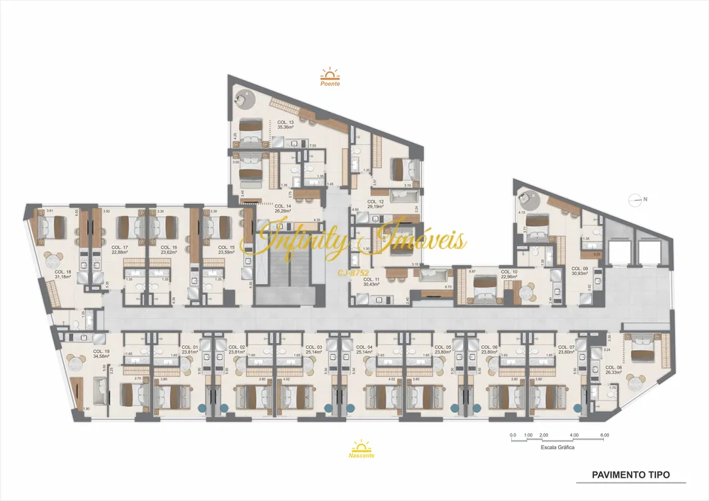Apartamento, 1 quarto, 31 m² - Foto 25