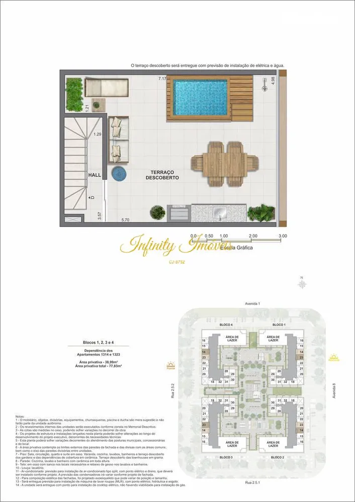 Cobertura, 1 quarto, 67 m² - Foto 53