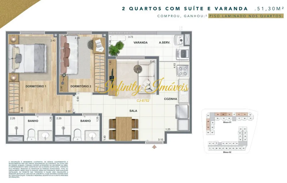 Apartamento, 2 quartos, 42 m² - Foto 26