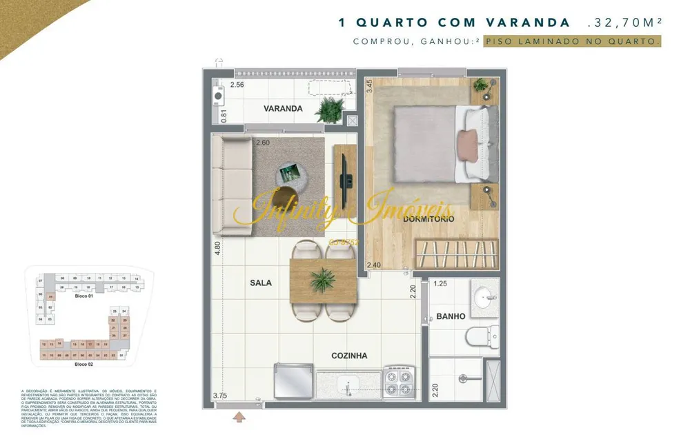Apartamento, 2 quartos, 42 m² - Foto 27