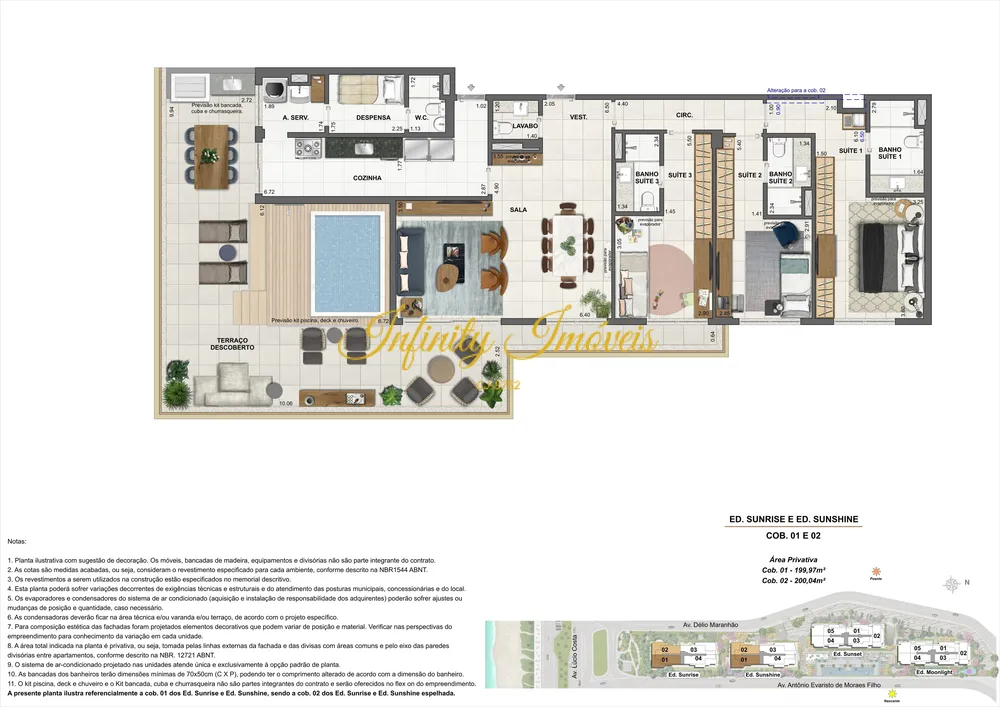 Cobertura, 3 quartos, 212 m² - Foto 73