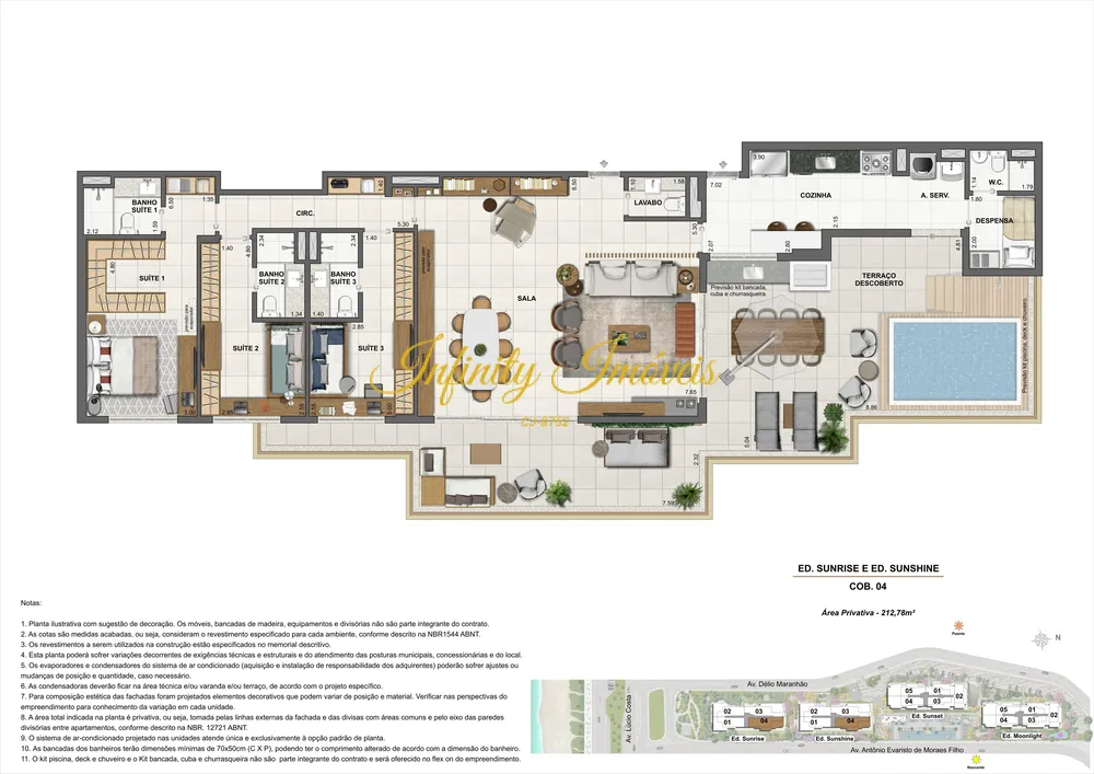 Cobertura, 3 quartos, 212 m² - Foto 71
