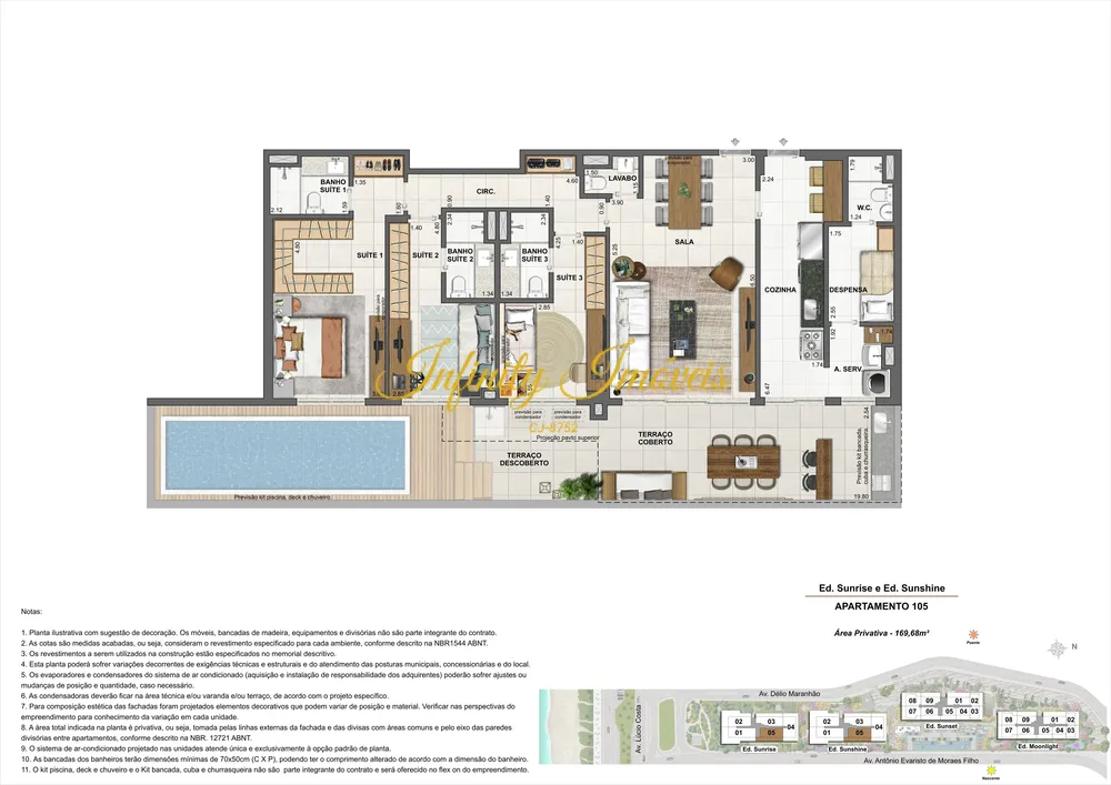 Cobertura, 3 quartos, 212 m² - Foto 75