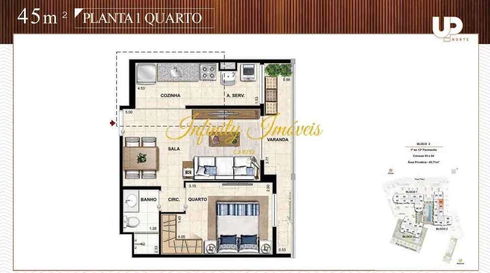 Cobertura, 2 quartos, 115 m² - Foto 67