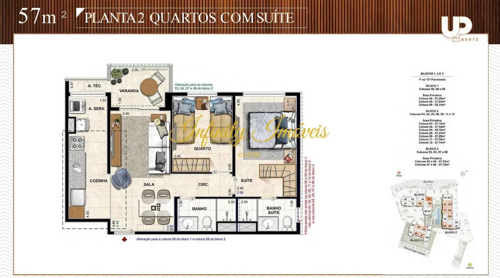 Cobertura, 2 quartos, 115 m² - Foto 10