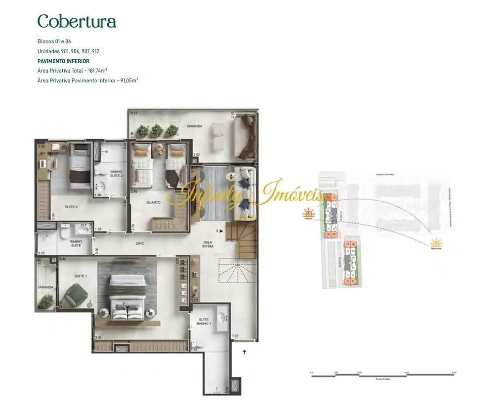 Cobertura, 4 quartos, 160 m² - Foto 43