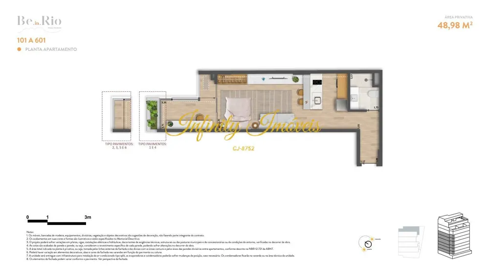 Apartamento, 1 quarto, 43 m² - Foto 18