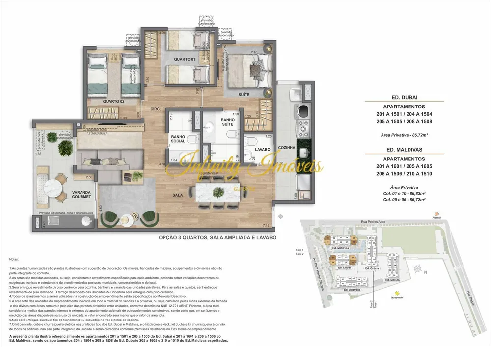 Apartamento, 2 quartos, 53 m² - Foto 69