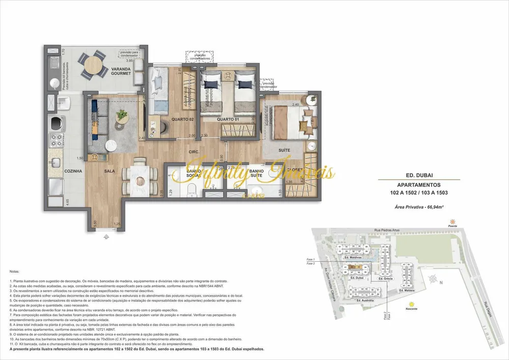 Apartamento, 2 quartos, 53 m² - Foto 68