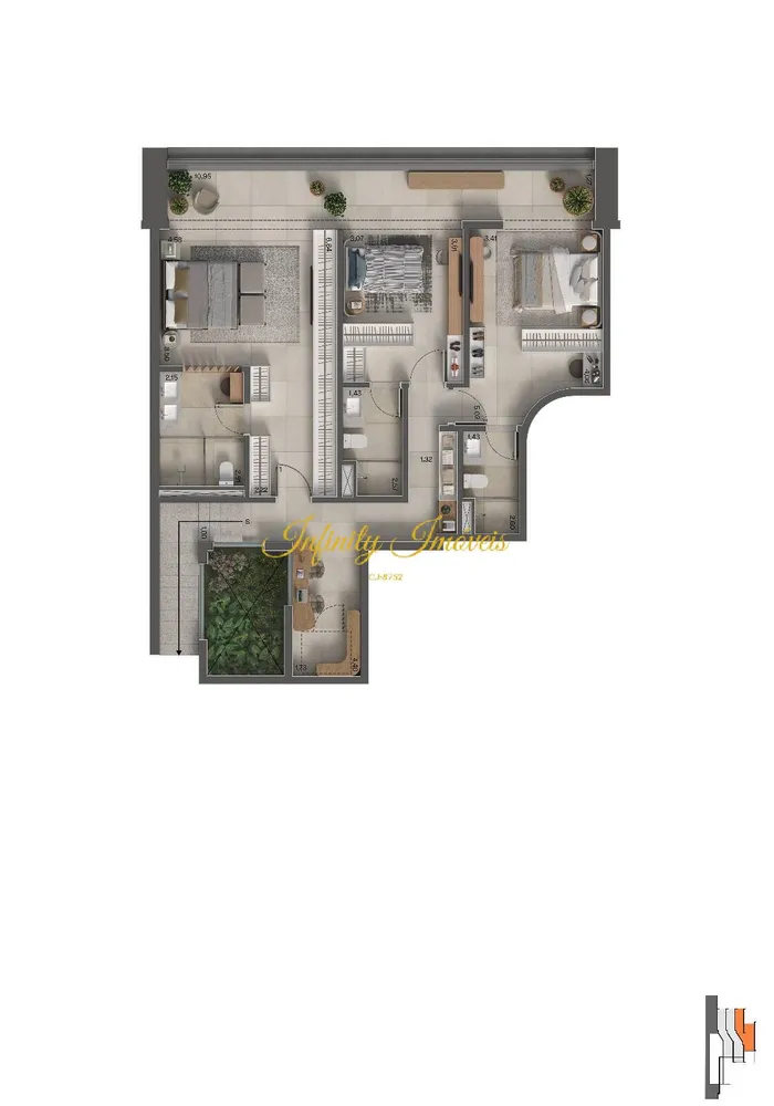 Apartamento, 4 quartos, 323 m² - Foto 24