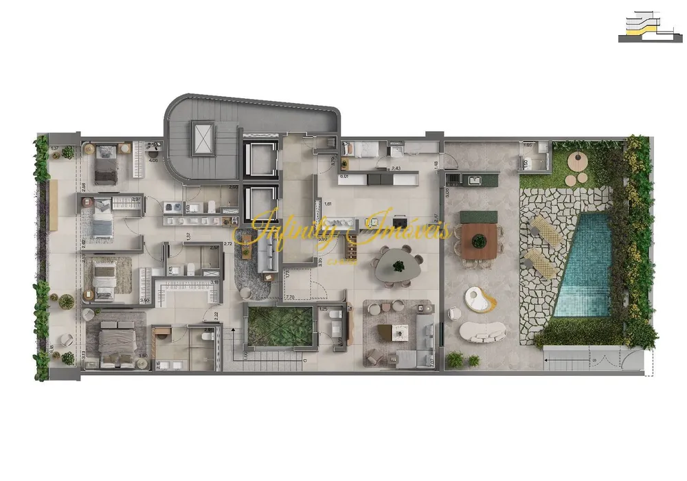 Apartamento, 4 quartos, 321 m² - Foto 21