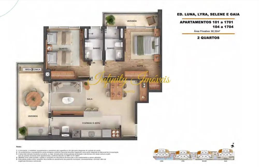 Apartamento, 2 quartos, 86 m² - Foto 24