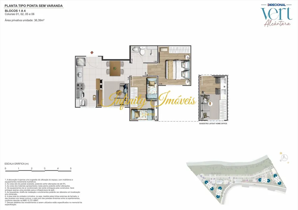 Apartamento, 2 quartos, 43 m² - Foto 49