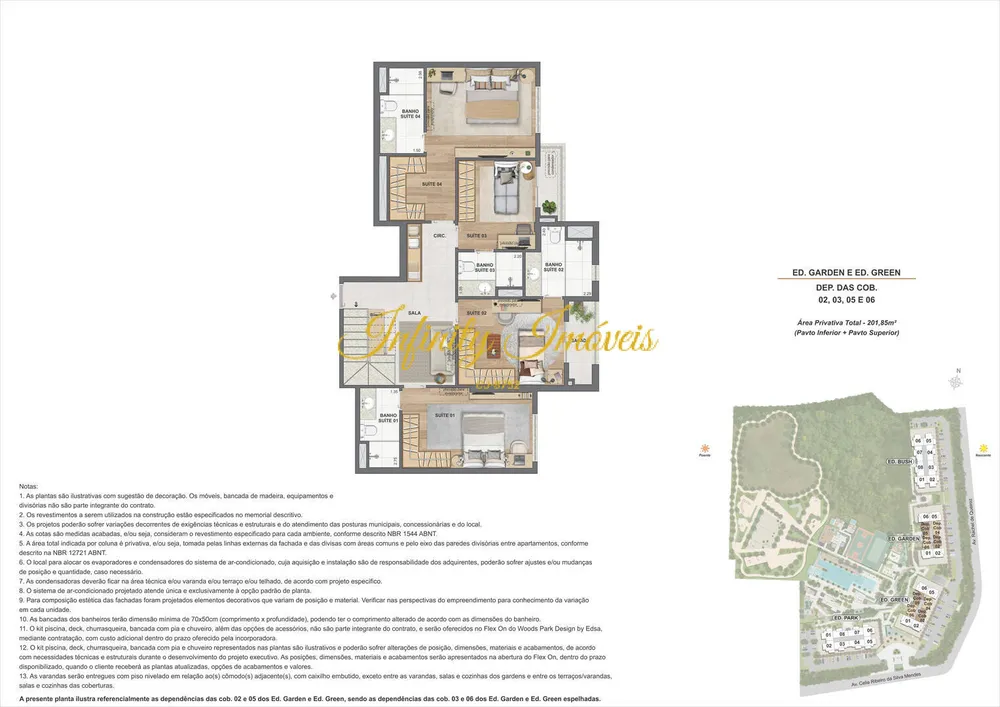 Apartamento, 3 quartos, 216 m² - Foto 71
